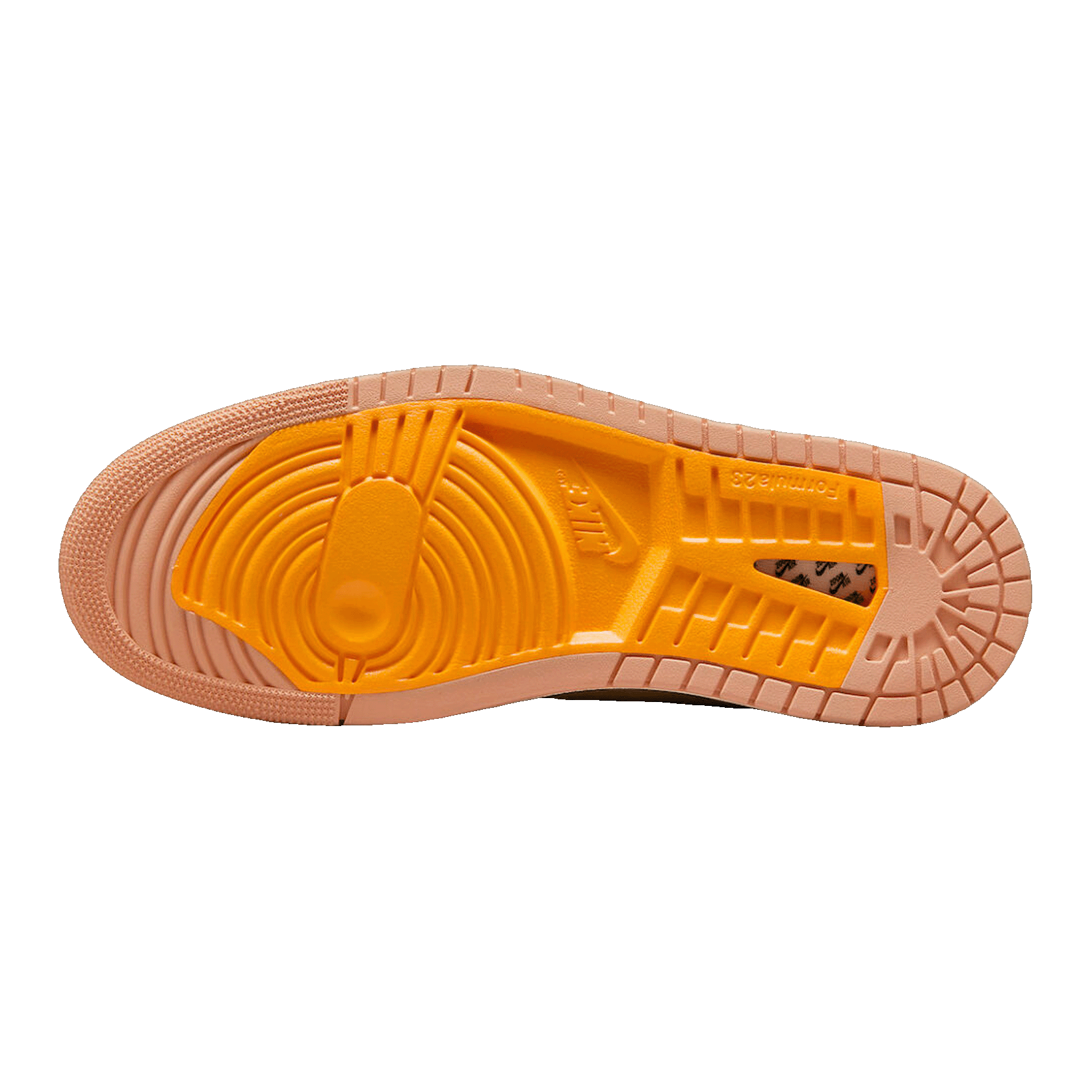 Nike Air Jordan 1 High Zoom Air CMFT 2 Muslin Vivid Orange Sohle