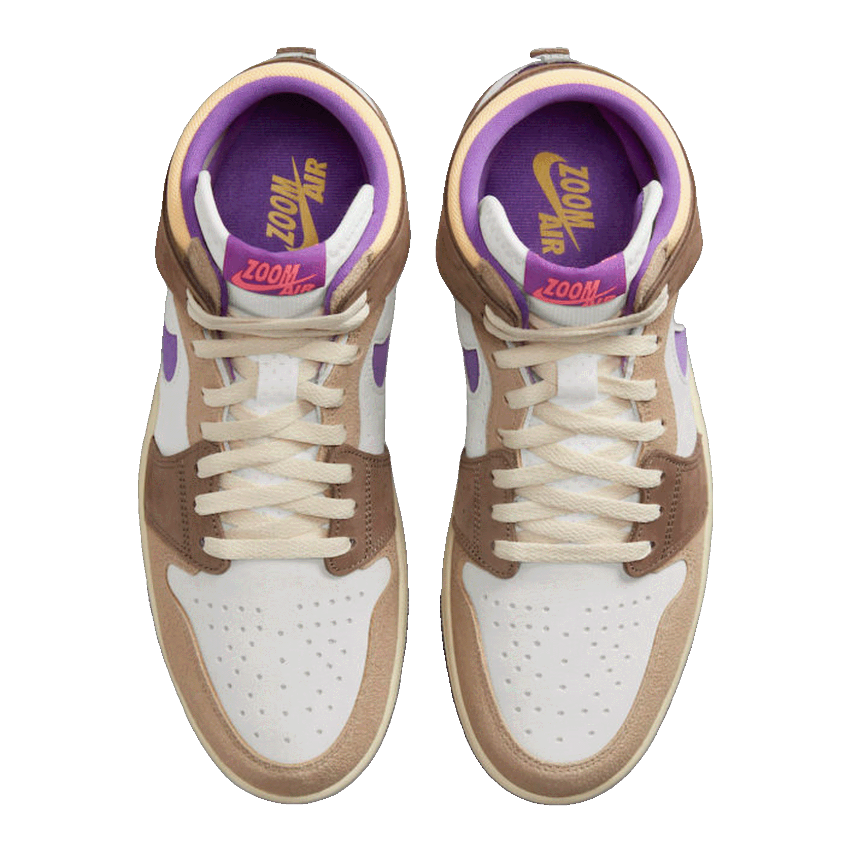 Nike Air Jordan 1 High Zoom Air CMFT 2 Palomino Wild Berry Oben