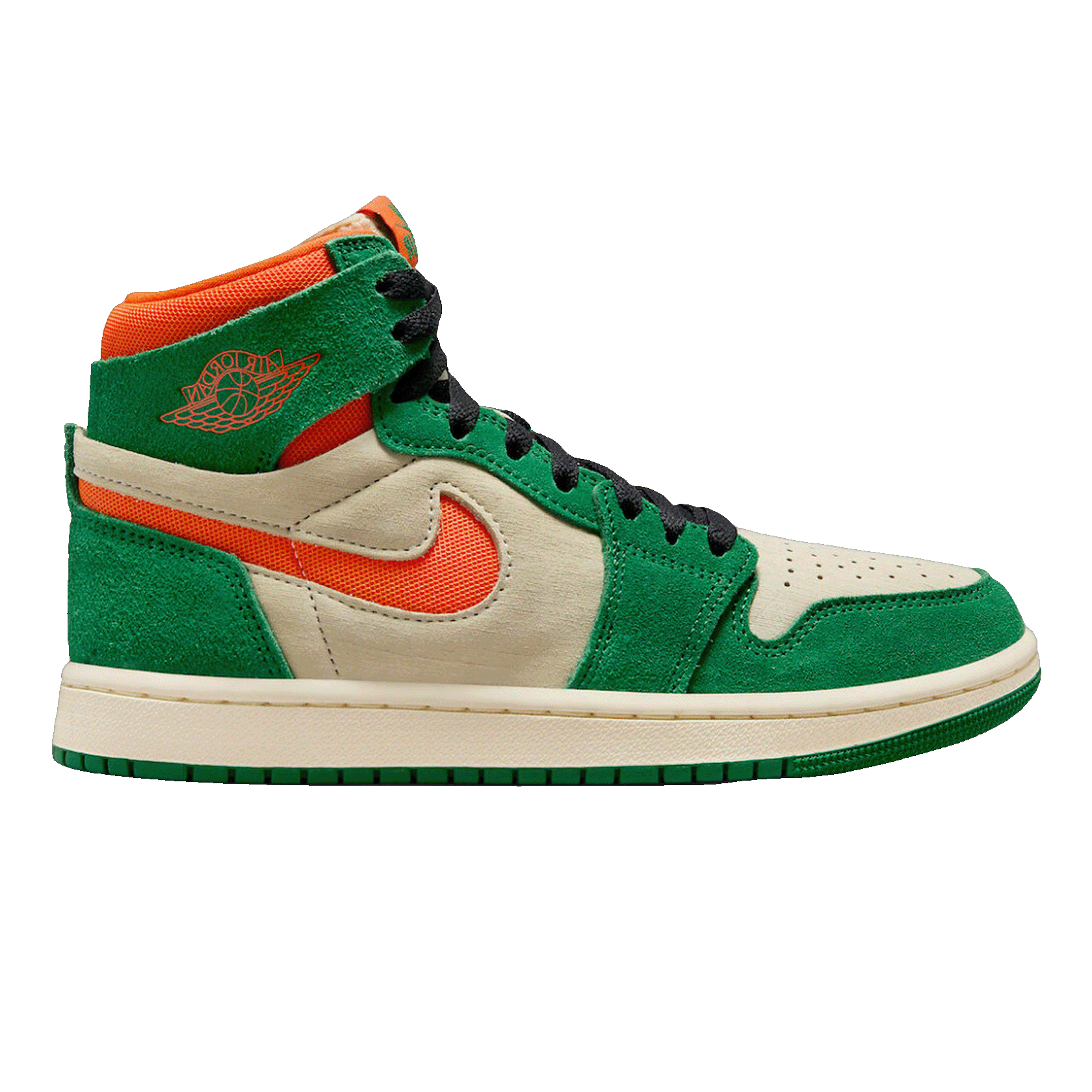 Nike Air Jordan 1 High Zoom Air CMFT 2 Pine Green Orange Blaze (W)