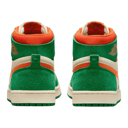 Nike Air Jordan 1 High Zoom Air CMFT 2 Pine Green Orange Blaze (W) Back