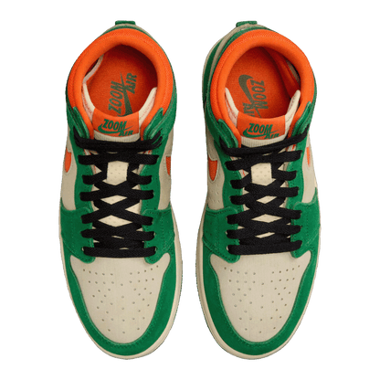 Nike Air Jordan 1 High Zoom Air CMFT 2 Pine Green Orange Blaze (W) Oben