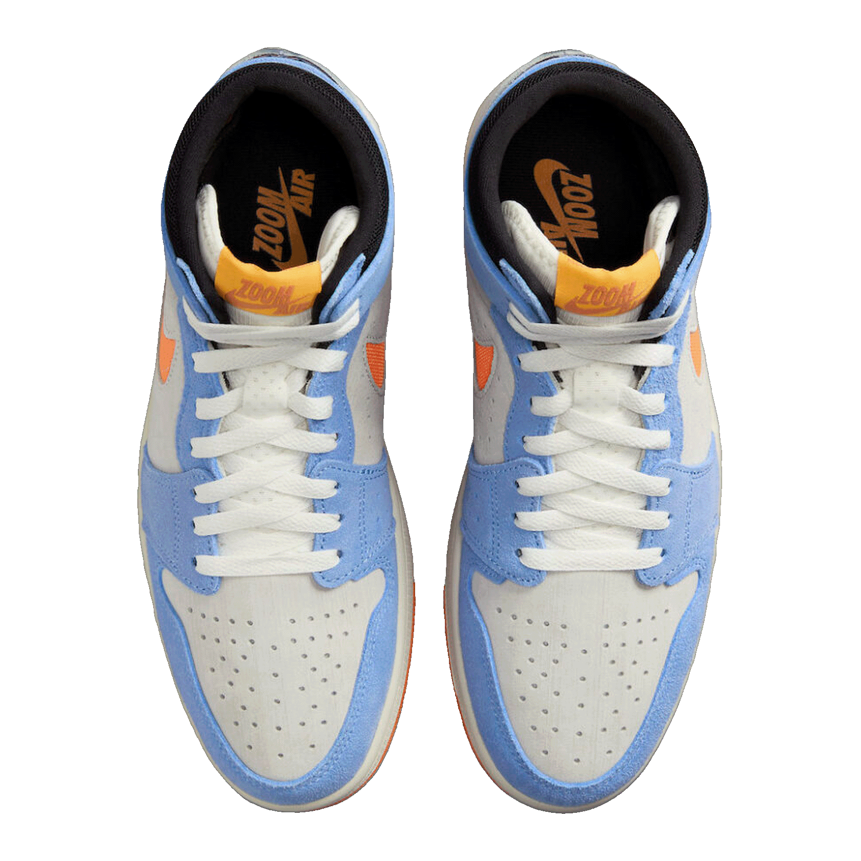 Nike Air Jordan 1 High Zoom Air CMFT 2 Royal Pulse Alpha Orange Oben