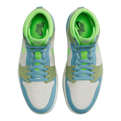 Nike Air Jordan 1 High Zoom Air CMFT 2 University Blue Volt (W) Oben