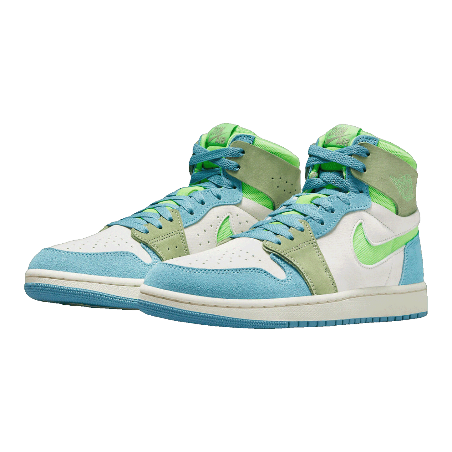 Nike Air Jordan 1 High Zoom Air CMFT 2 University Blue Volt (W) Side