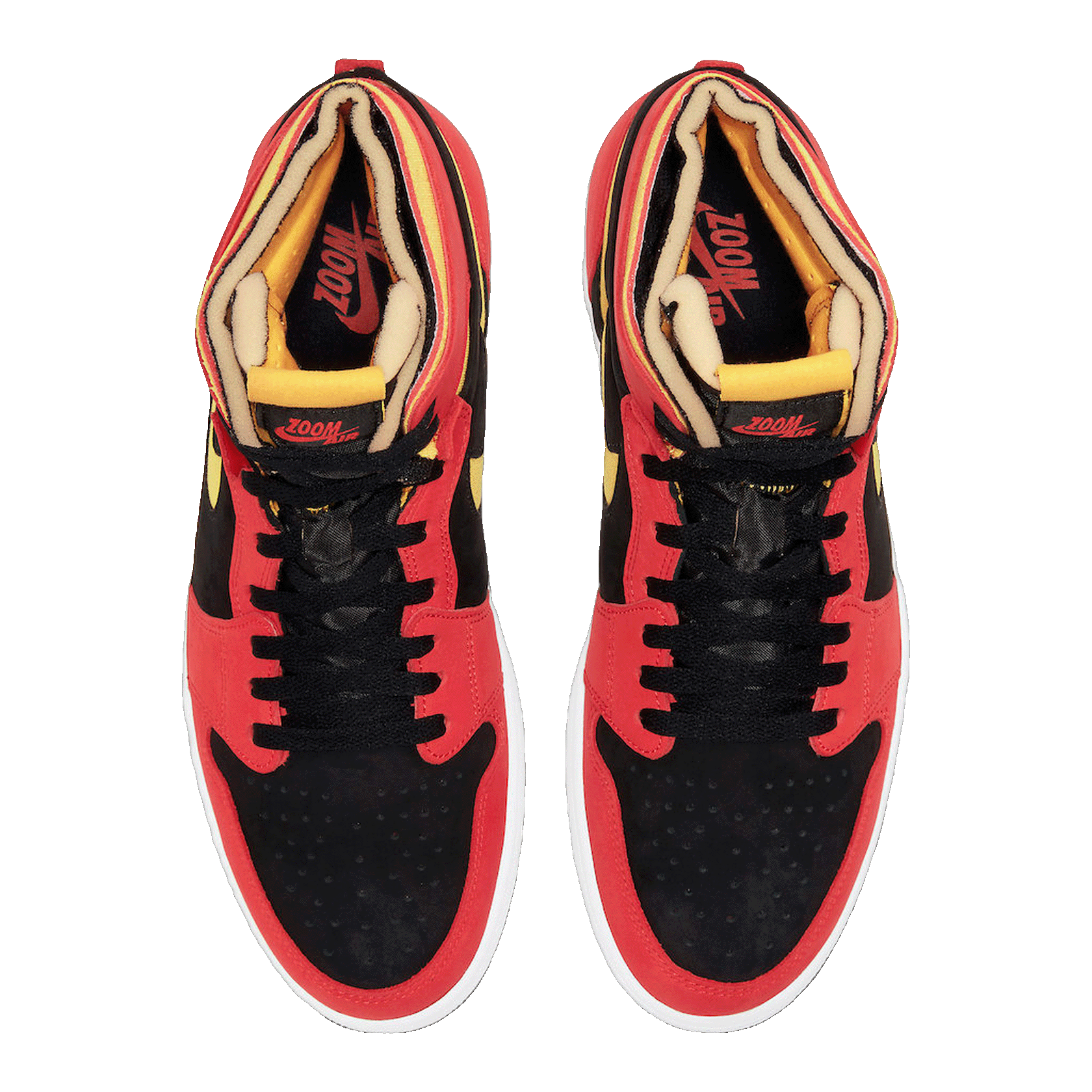 Nike Air Jordan 1 High Zoom Air CMFT Black Chile Red Oben