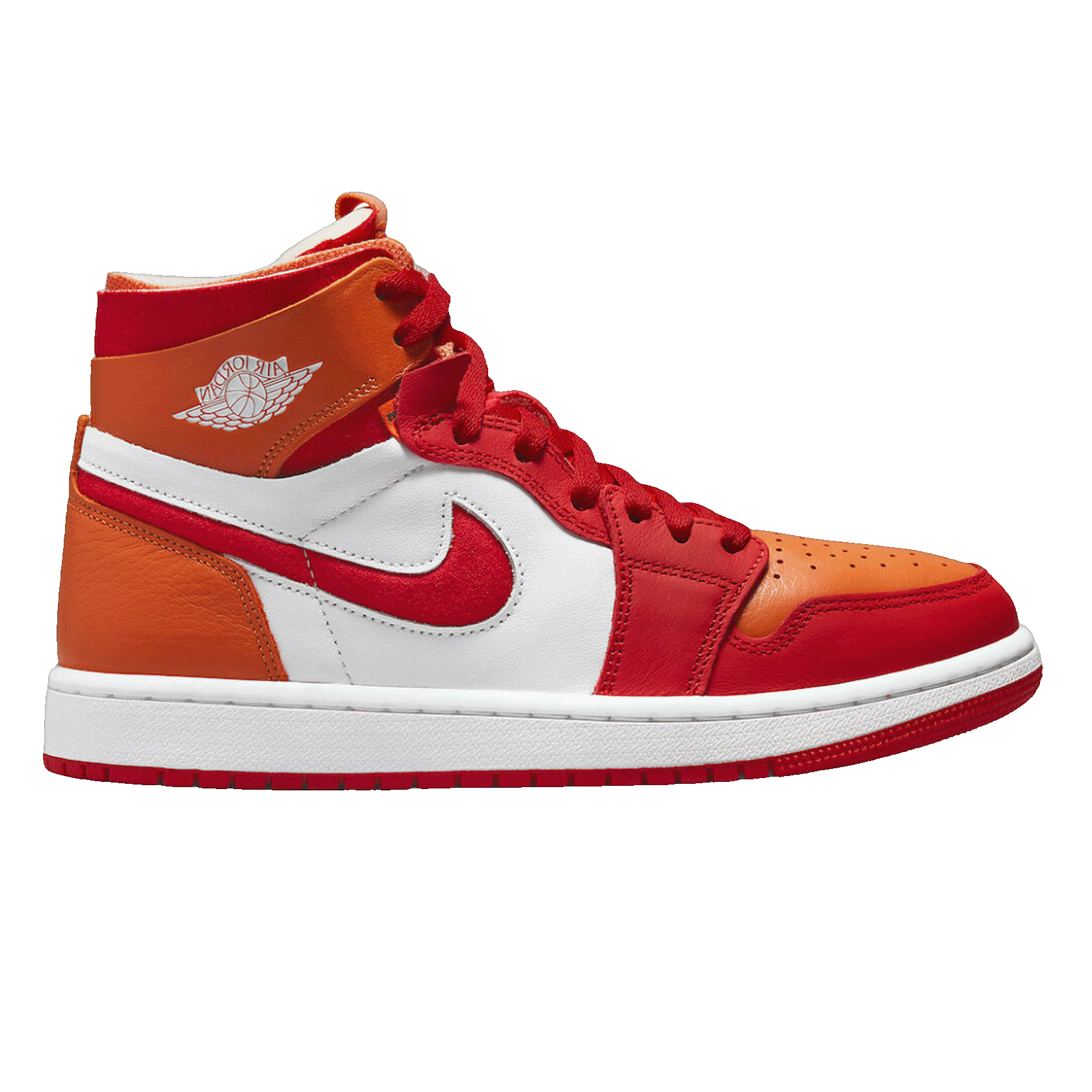 Nike Air Jordan 1 High Zoom Air CMFT Fire Red Hot Curry (W)