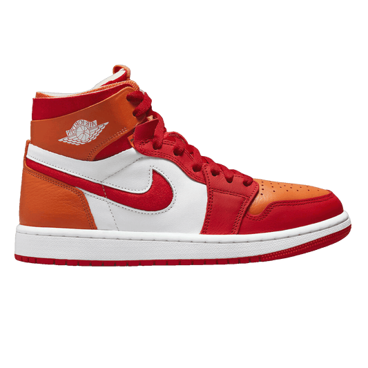 Nike Air Jordan 1 High Zoom Air CMFT Fire Red Hot Curry (W)