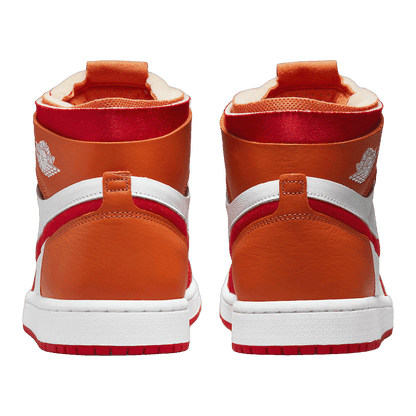 Nike Air Jordan 1 High Zoom Air CMFT Fire Red Hot Curry (W) Back
