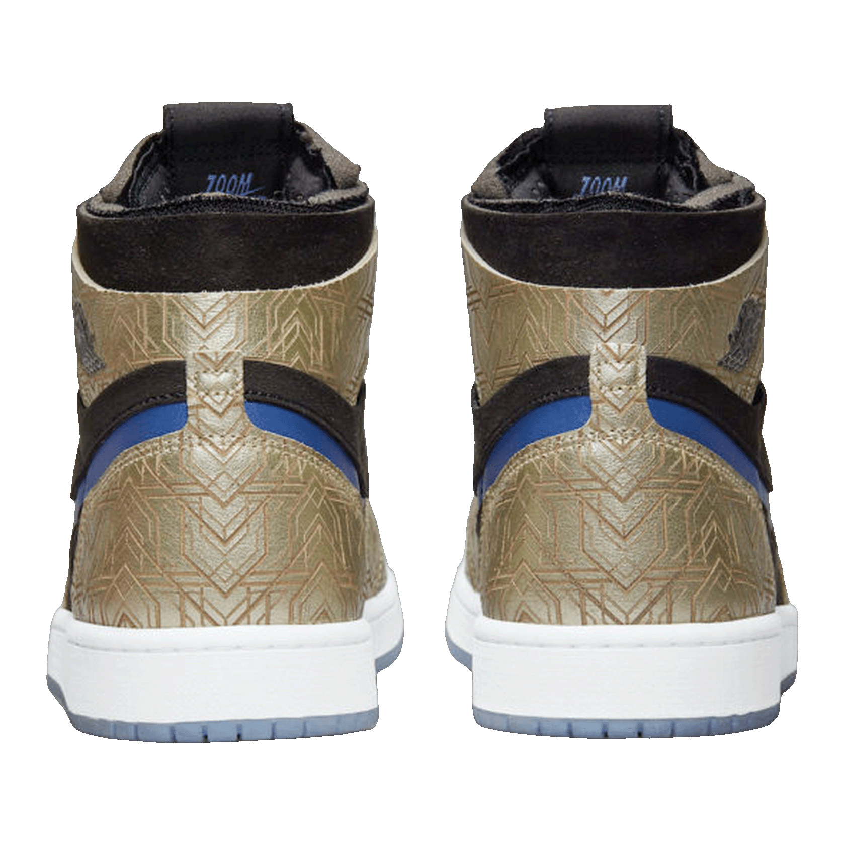 Nike Air Jordan 1 High Zoom Air CMFT Gold Laser Back
