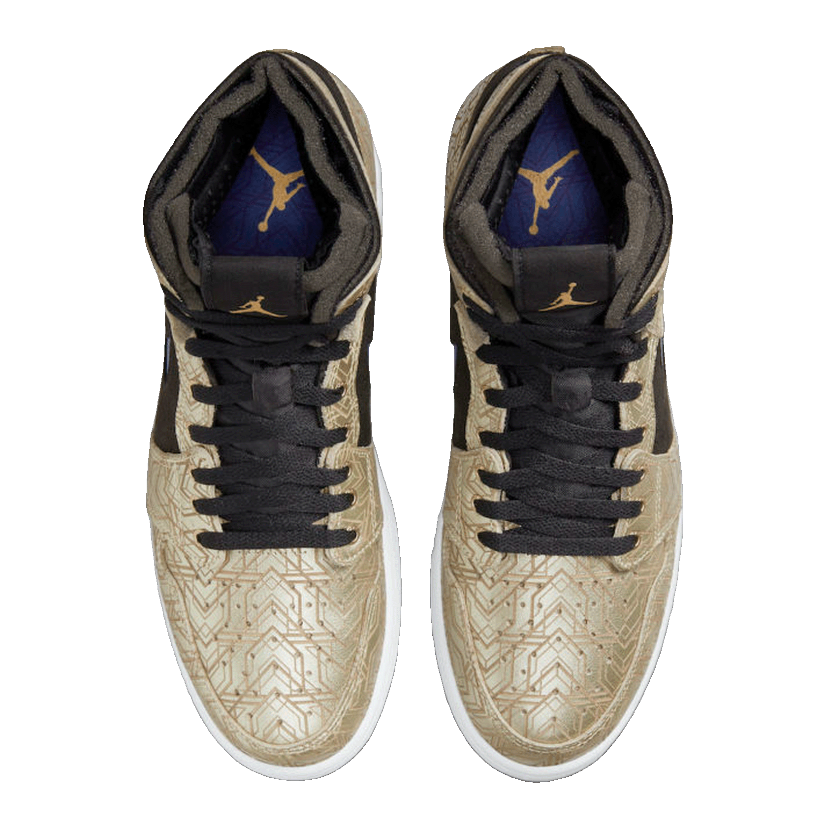 Nike Air Jordan 1 High Zoom Air CMFT Gold Laser Oben