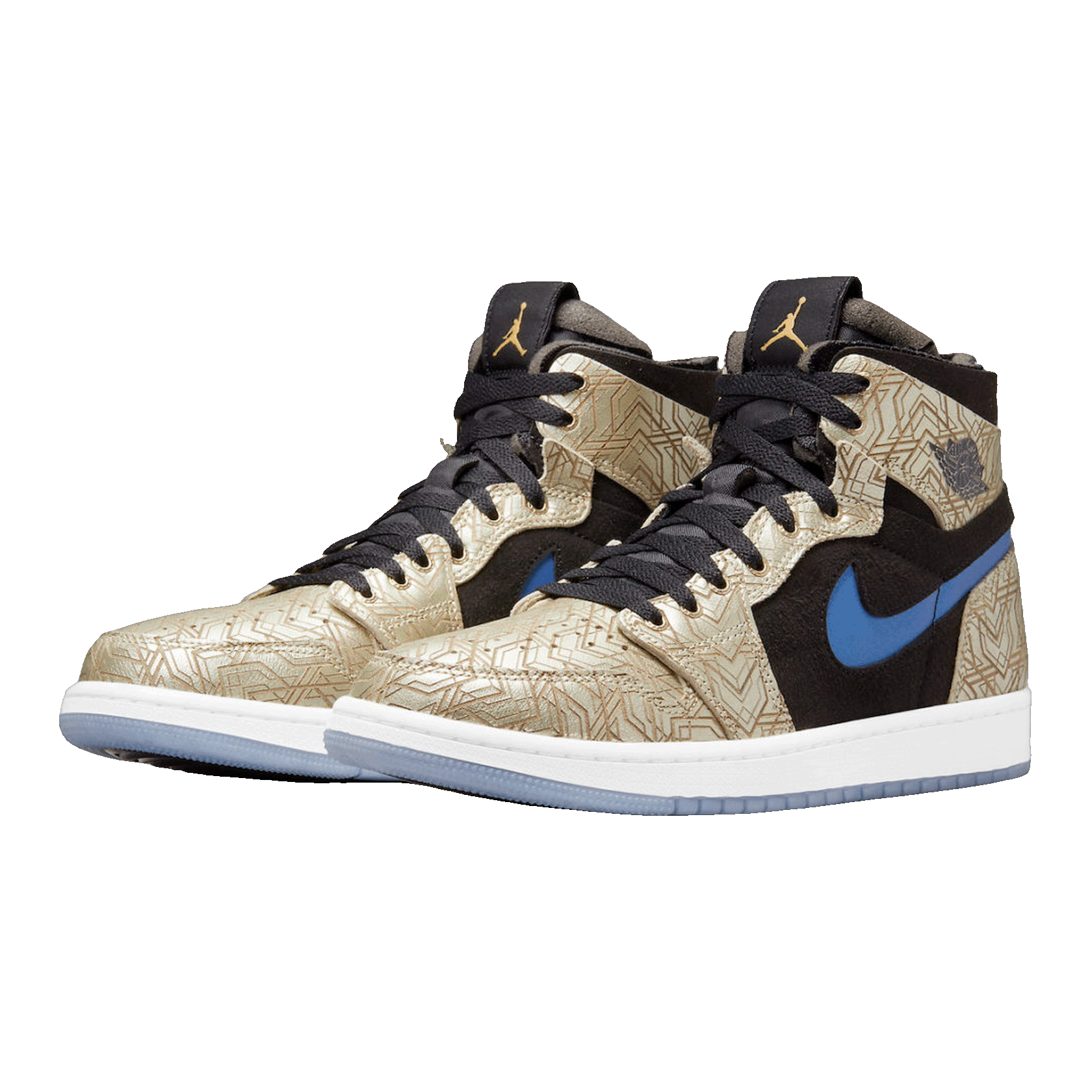 Nike Air Jordan 1 High Zoom Air CMFT Gold Laser Side