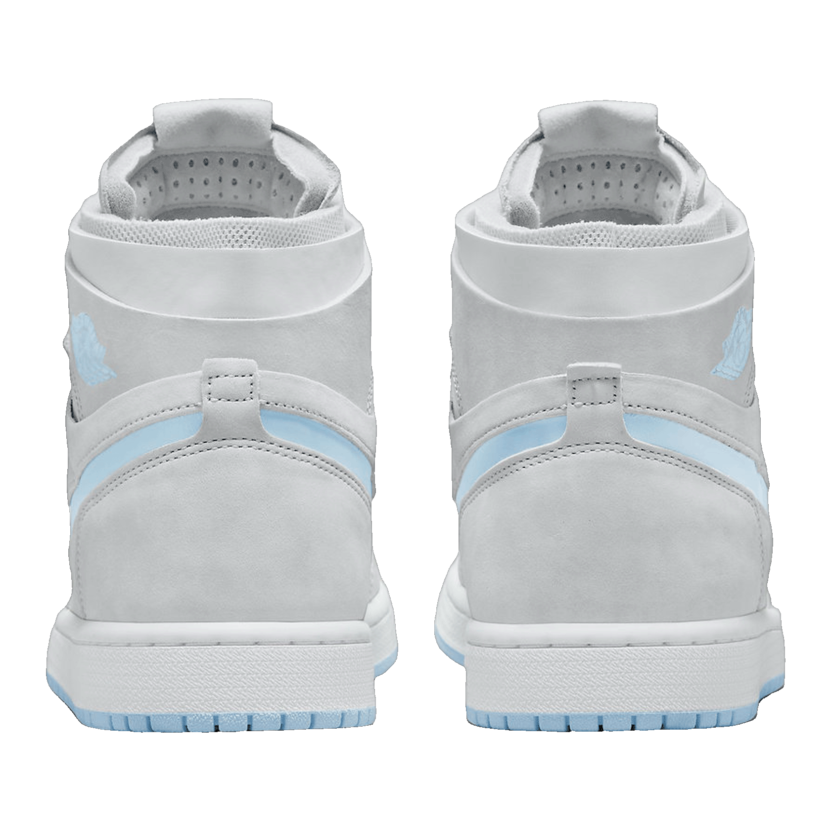 Nike Air Jordan 1 High Zoom Air CMFT Grey Fog (W) Back