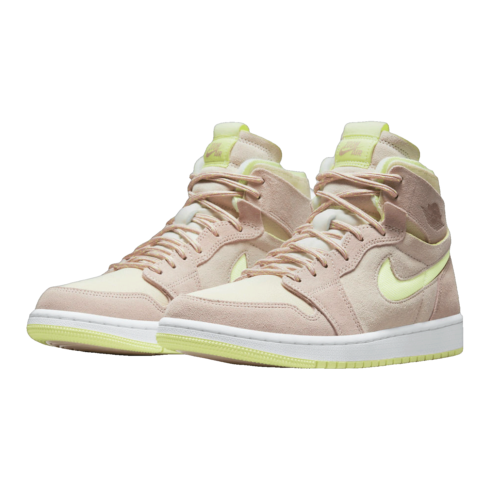 Nike Air Jordan 1 High Zoom Air CMFT Lemon Twist (W) Side