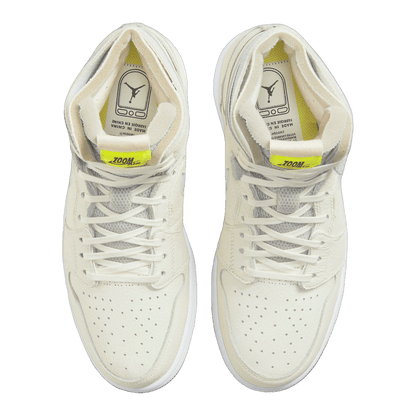Nike Air Jordan 1 High Zoom Air CMFT Pearl White (W) Oben