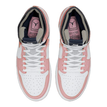 Nike Air Jordan 1 High Zoom Air CMFT Pink Glaze Cactus Flower (W) Oben