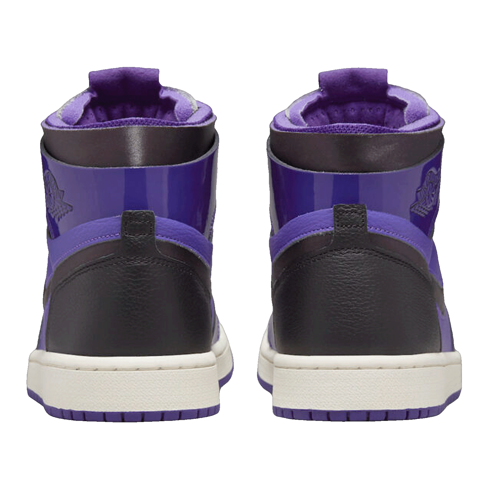 Nike Air Jordan 1 High Zoom Air CMFT Purple Patent (W) Back