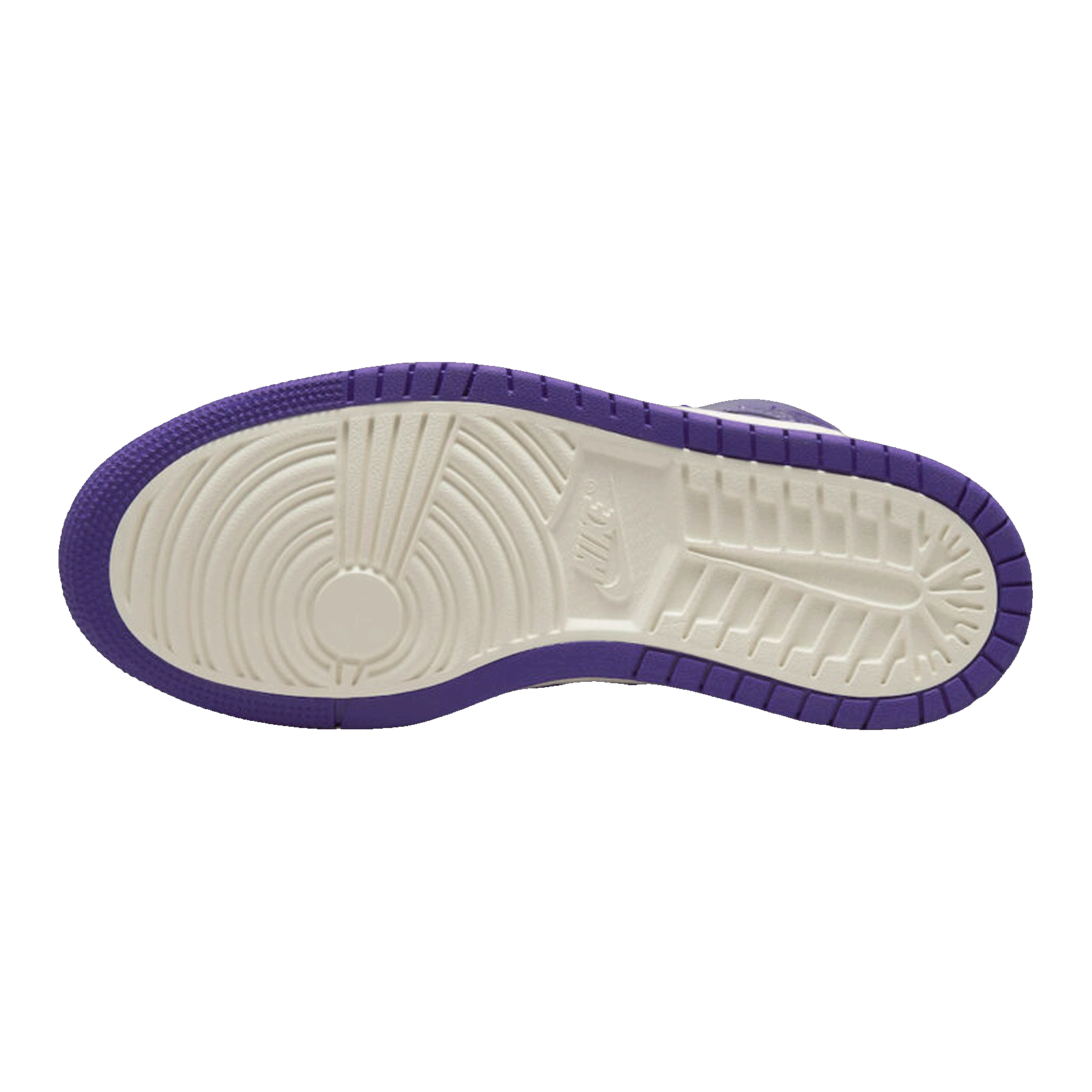 Nike Air Jordan 1 High Zoom Air CMFT Purple Patent (W) Sohle