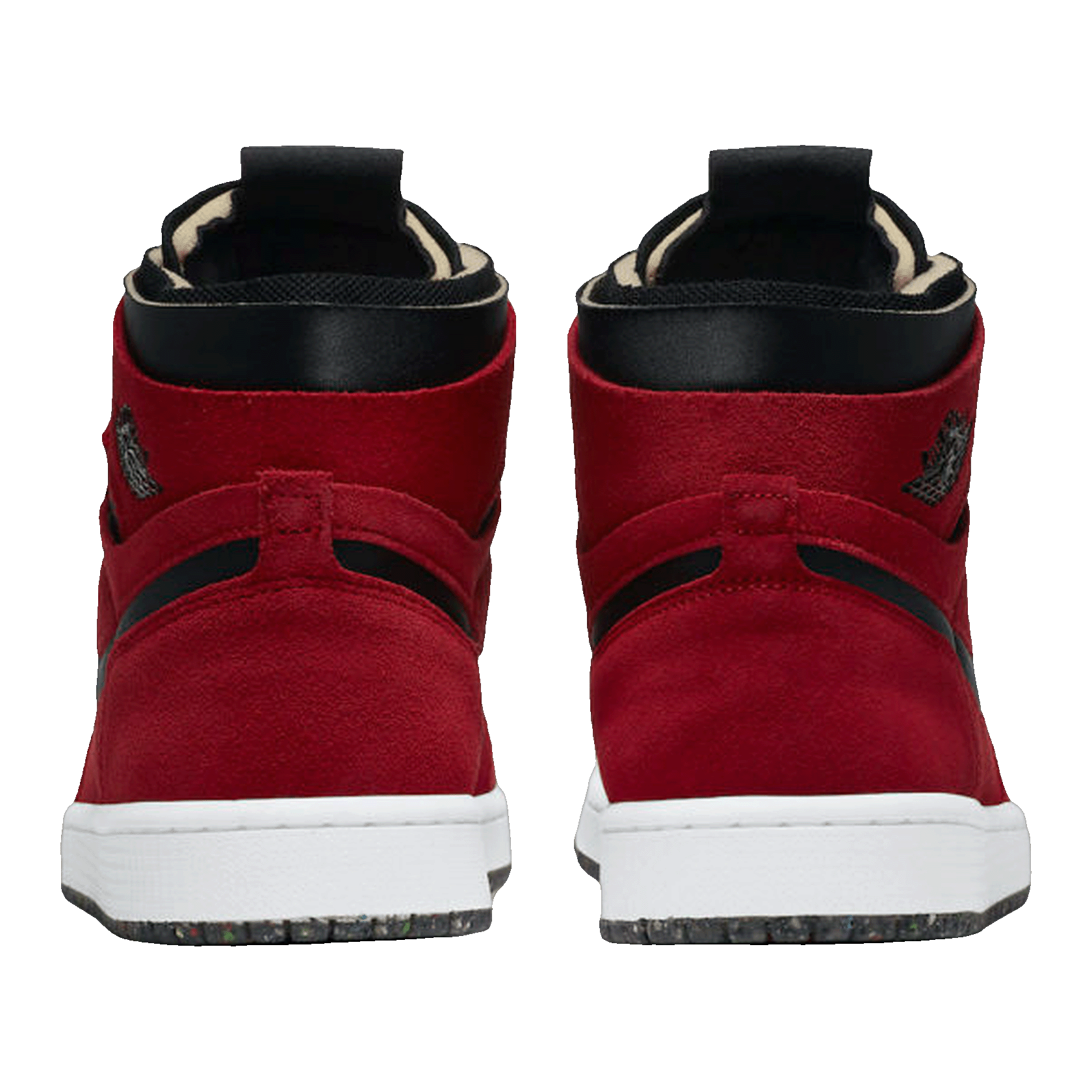 Nike Air Jordan 1 High Zoom Air CMFT Red Suede Back