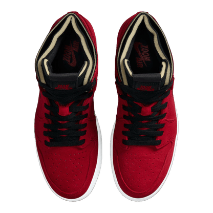Nike Air Jordan 1 High Zoom Air CMFT Red Suede Oben