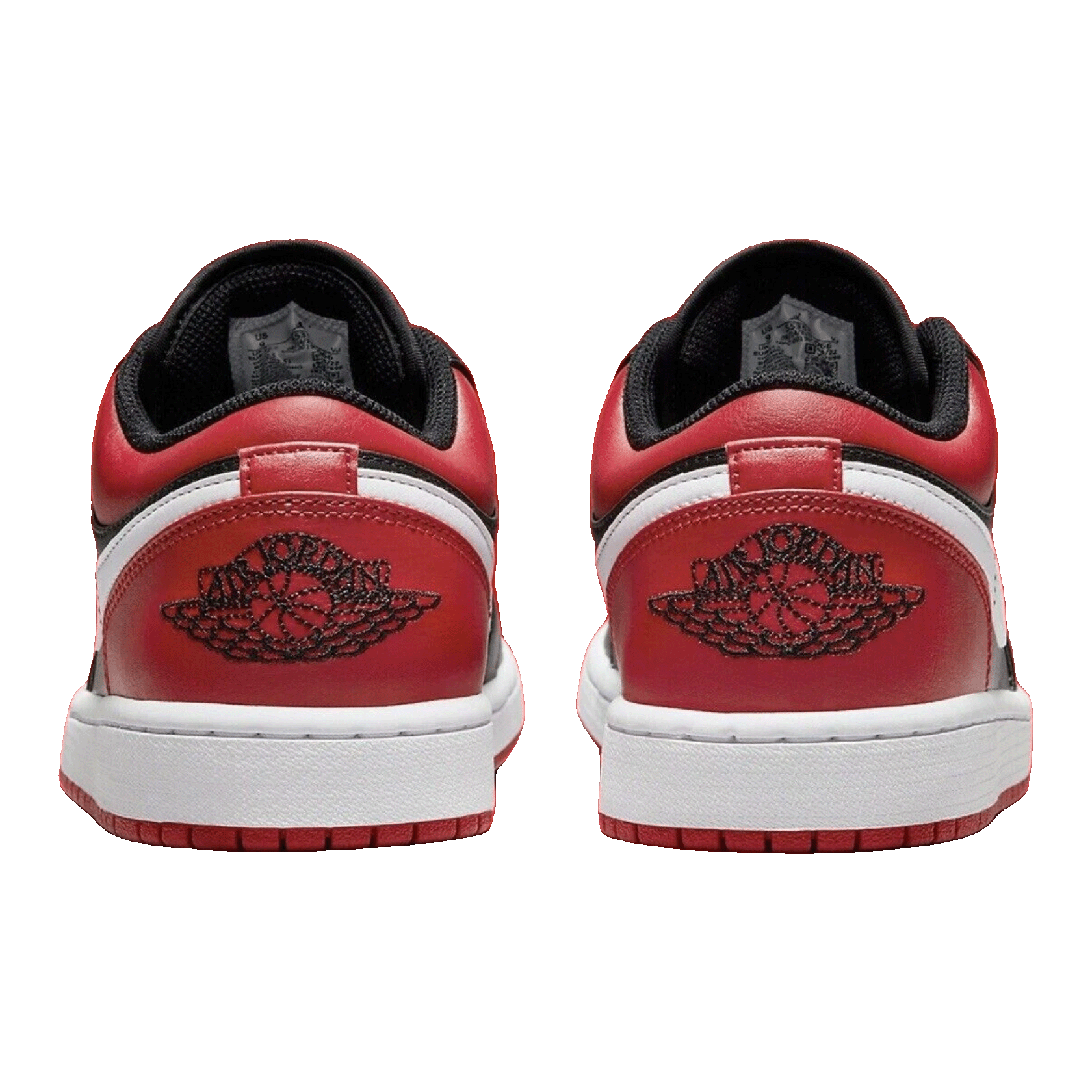 Nike Air Jordan 1 Low Alternate Bred Toe Back