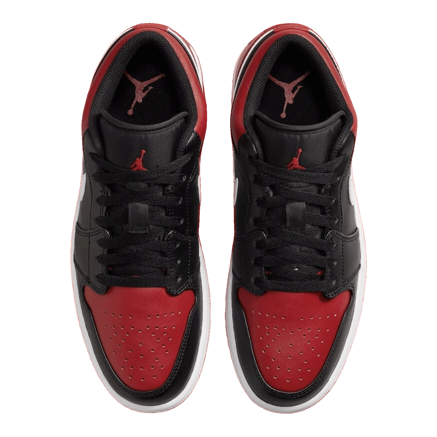 Nike Air Jordan 1 Low Alternate Bred Toe Oben