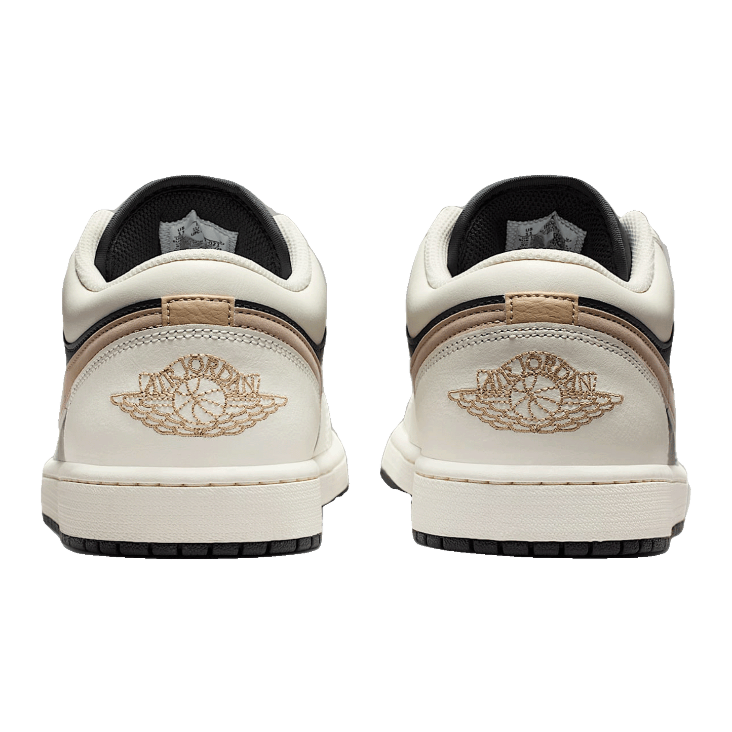 Nike Air Jordan 1 Low Anthracite Hemp Sail Back