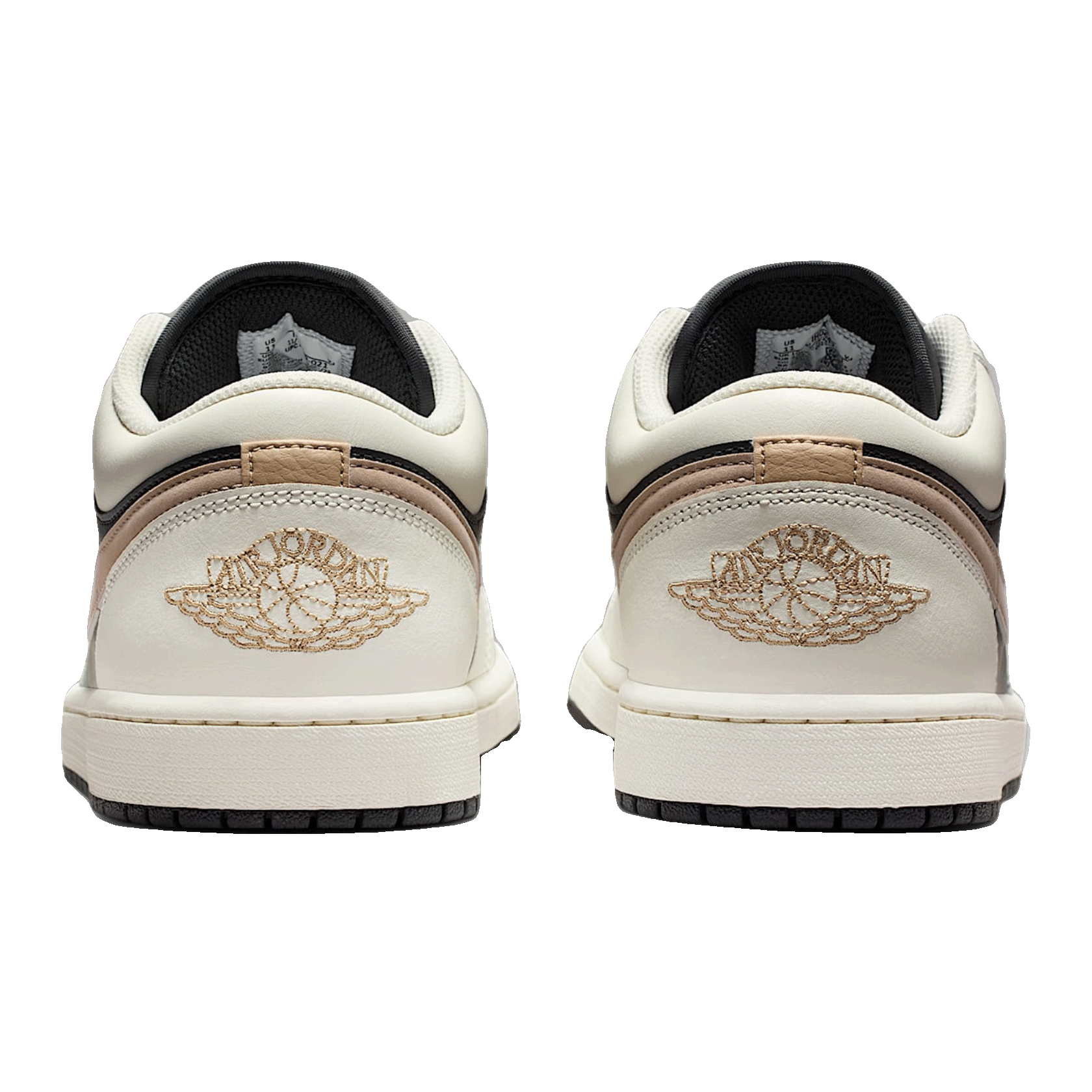 Nike Air Jordan 1 Low Anthracite Hemp Sail Back