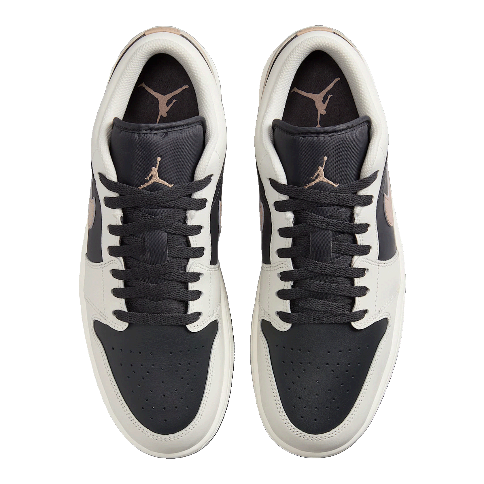Nike Air Jordan 1 Low Anthracite Hemp Sail Oben