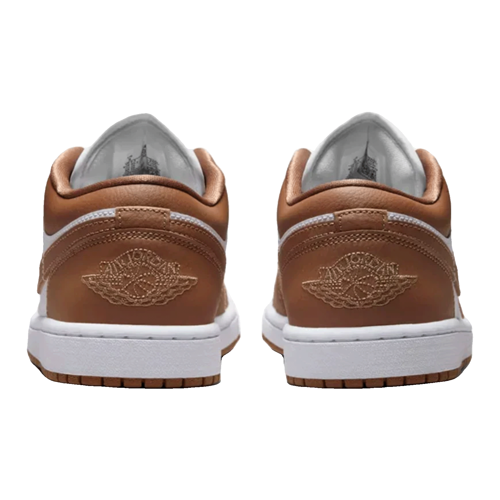 Nike Air Jordan 1 Low Archaeo Brown White (W) Back