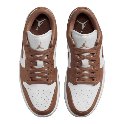 Nike Air Jordan 1 Low Archaeo Brown White (W) Oben