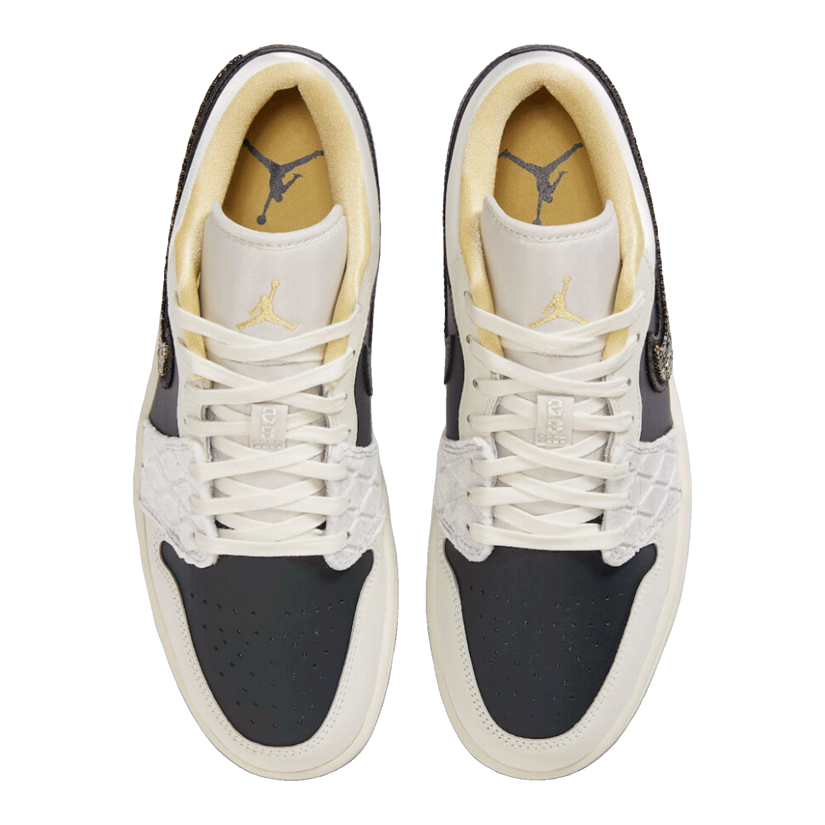 Nike Air Jordan 1 Low Beaded Swoosh Oben