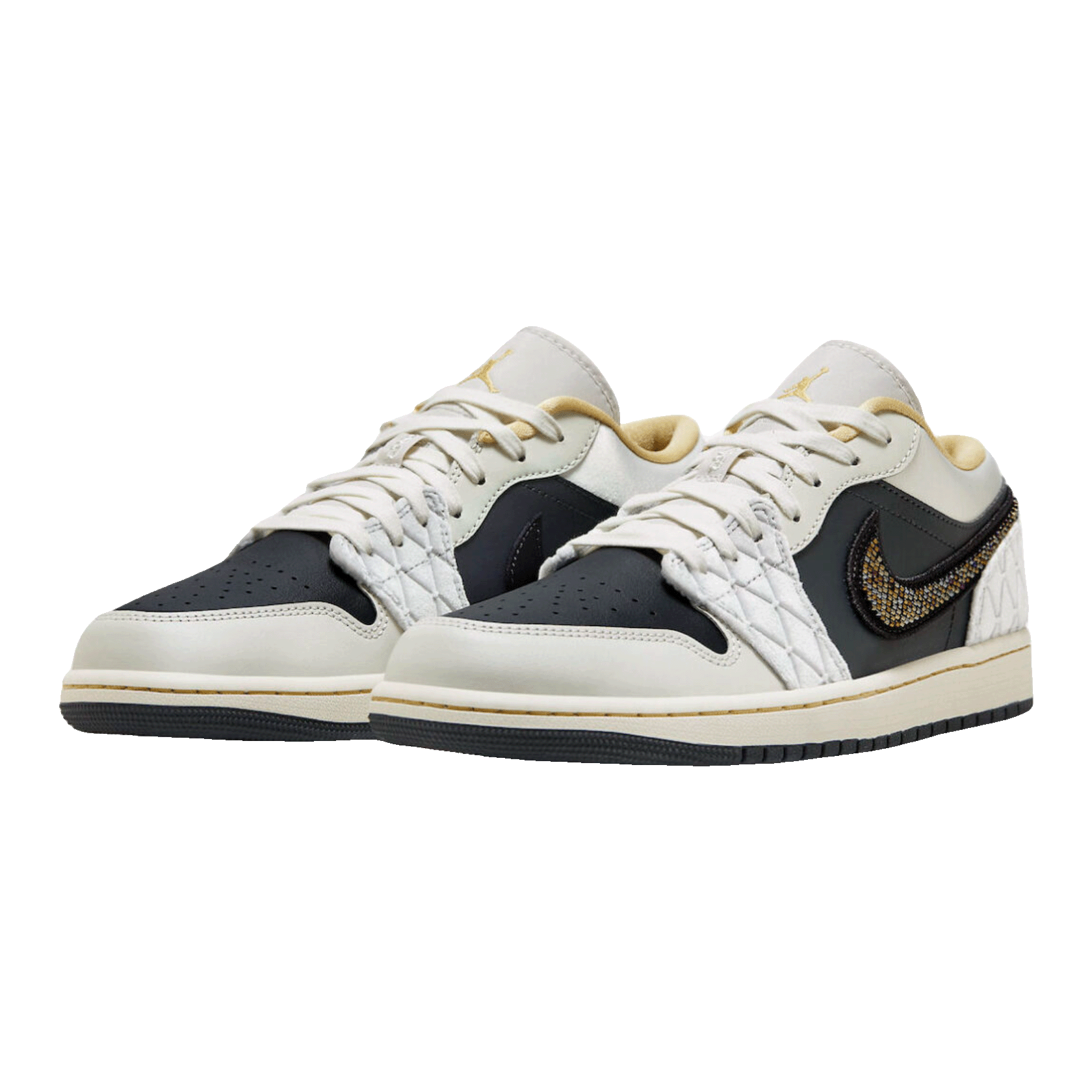 Nike Air Jordan 1 Low Beaded Swoosh Side