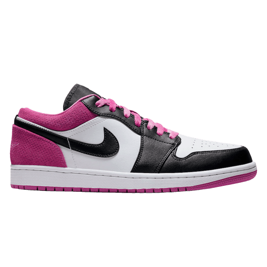 Nike Air Jordan 1 Low Black Active Fuchsia