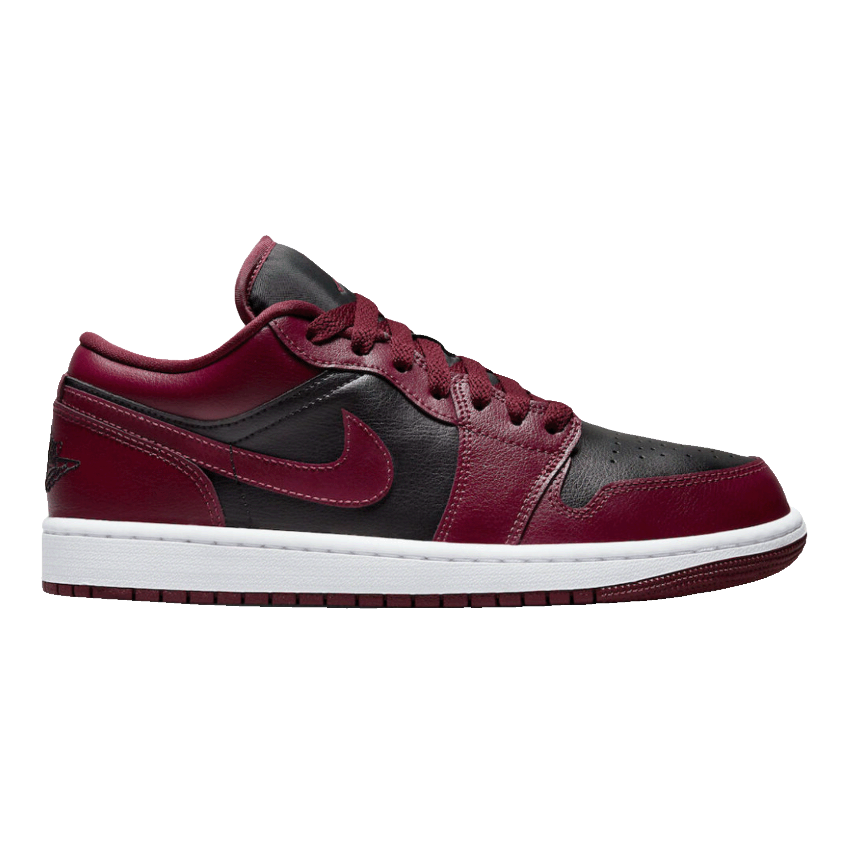 Nike Air Jordan 1 Low Black Dark Beetroot (W)