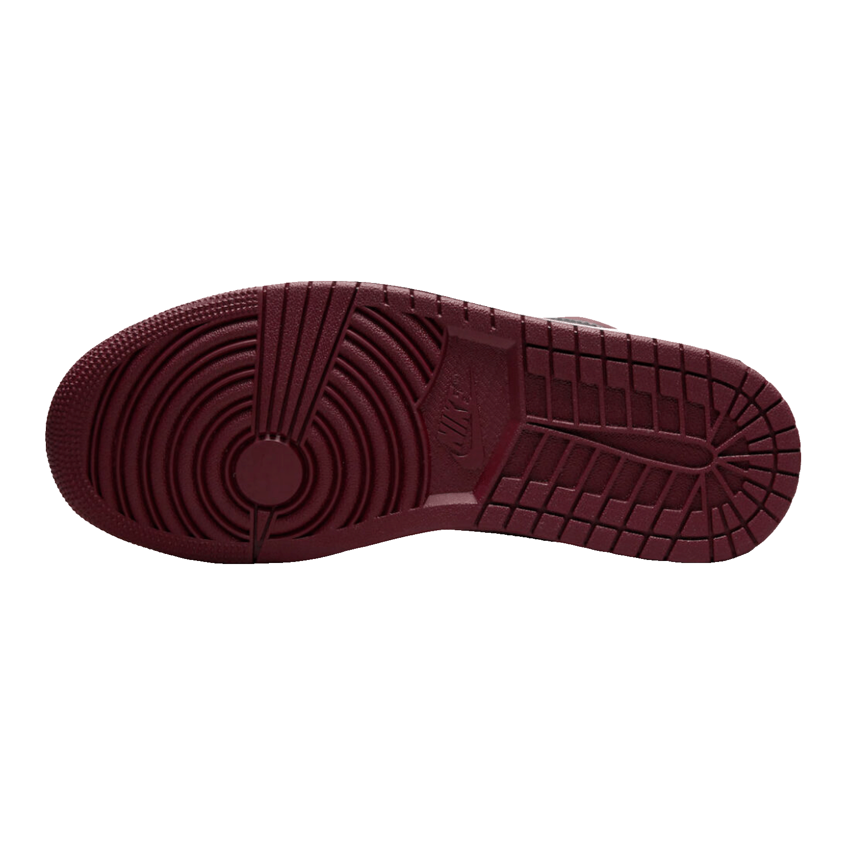 Nike Air Jordan 1 Low Black Dark Beetroot (W) Sohle