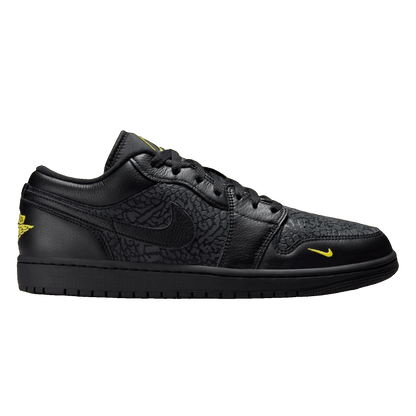 Nike Air Jordan 1 Low Black Elephant Print