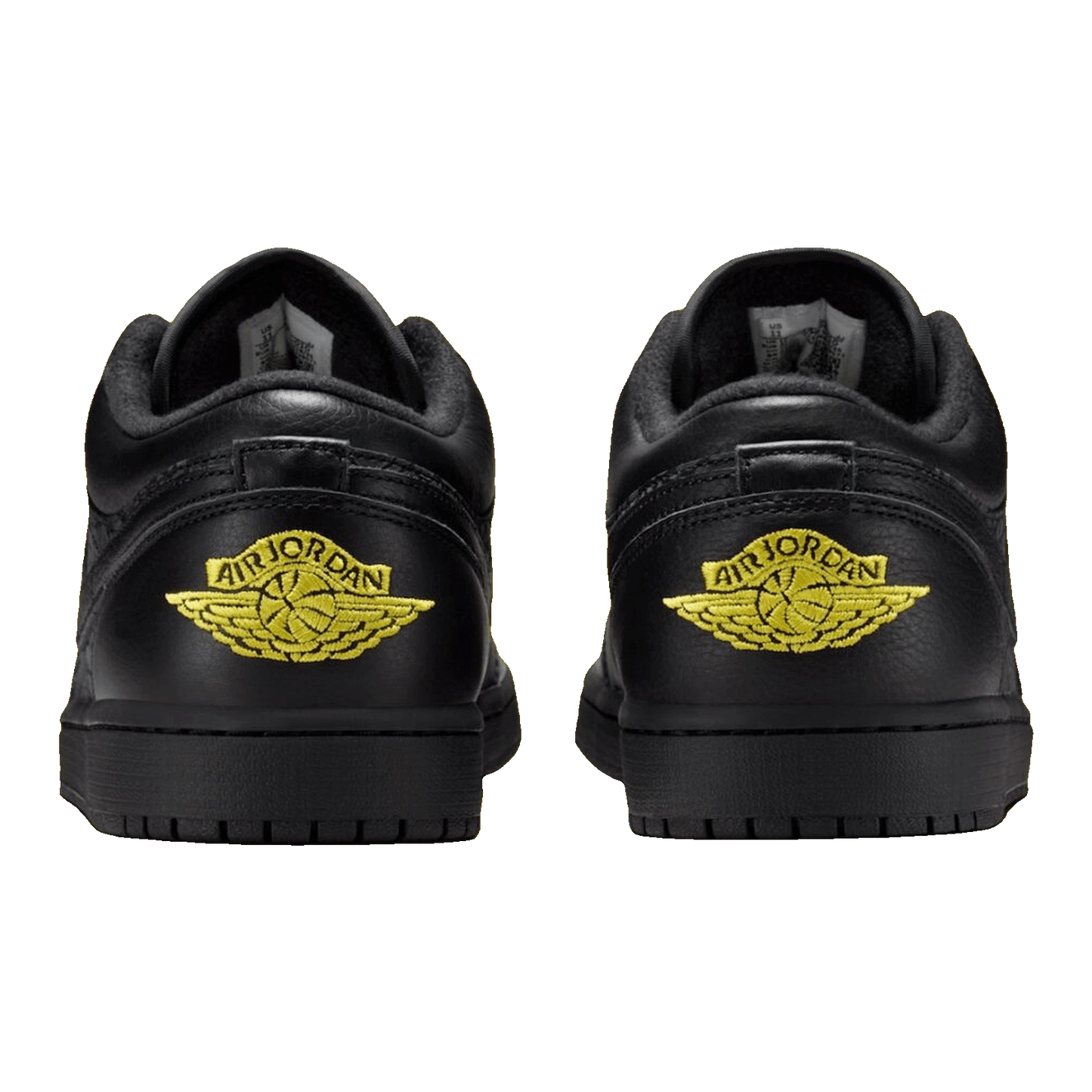 Nike Air Jordan 1 Low Black Elephant Print Back