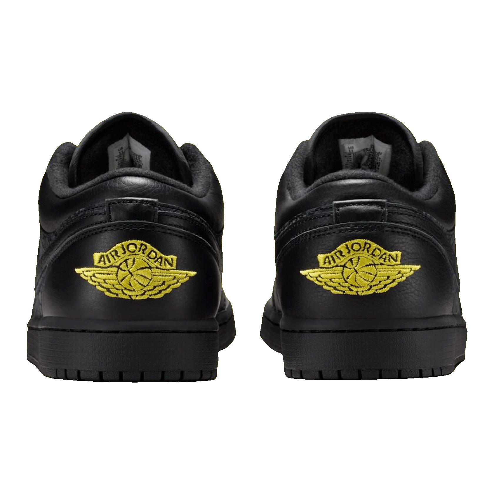 Nike Air Jordan 1 Low Black Elephant Print Back