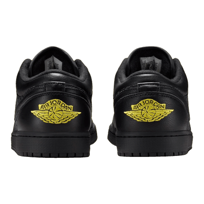 Nike Air Jordan 1 Low Black Elephant Print Back