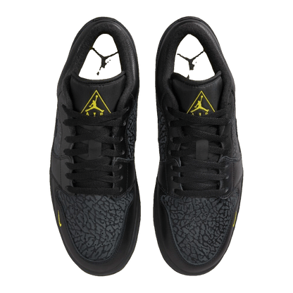 Nike Air Jordan 1 Low Black Elephant Print Oben