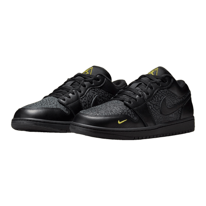 Nike Air Jordan 1 Low Black Elephant Print Side