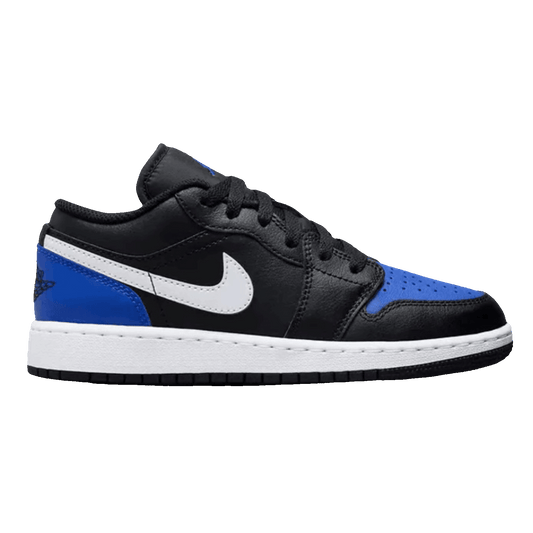 Nike Air Jordan 1 Low Black Game Royal White (GS)