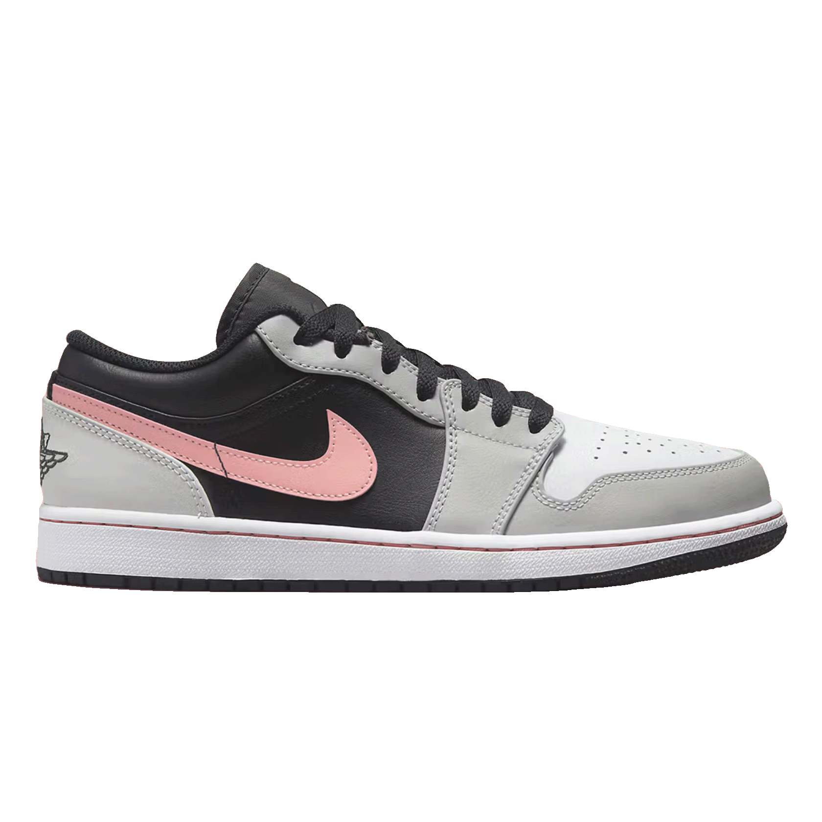Nike Air Jordan 1 Low Black Grey Pink (GS)