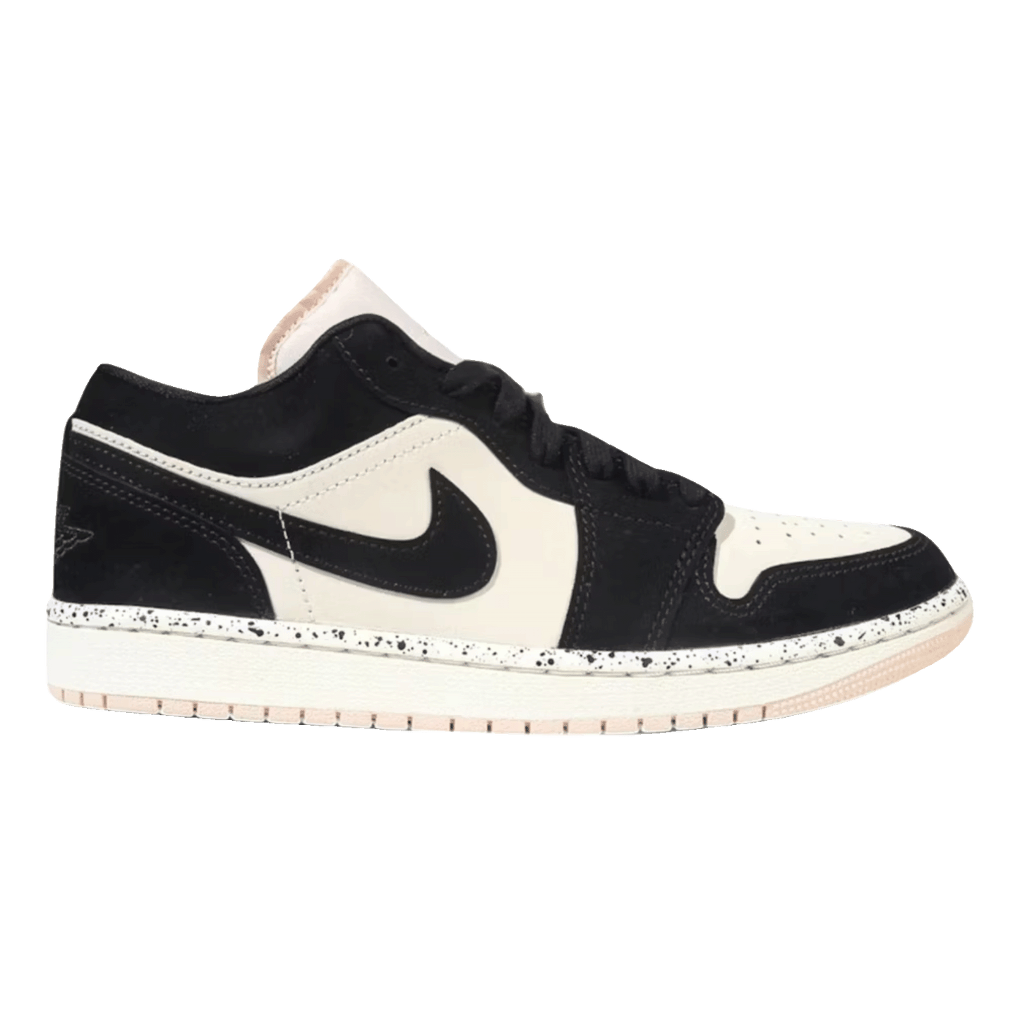 Nike Air Jordan 1 Low Black Guava Ice (Speckled Midsole) (W)