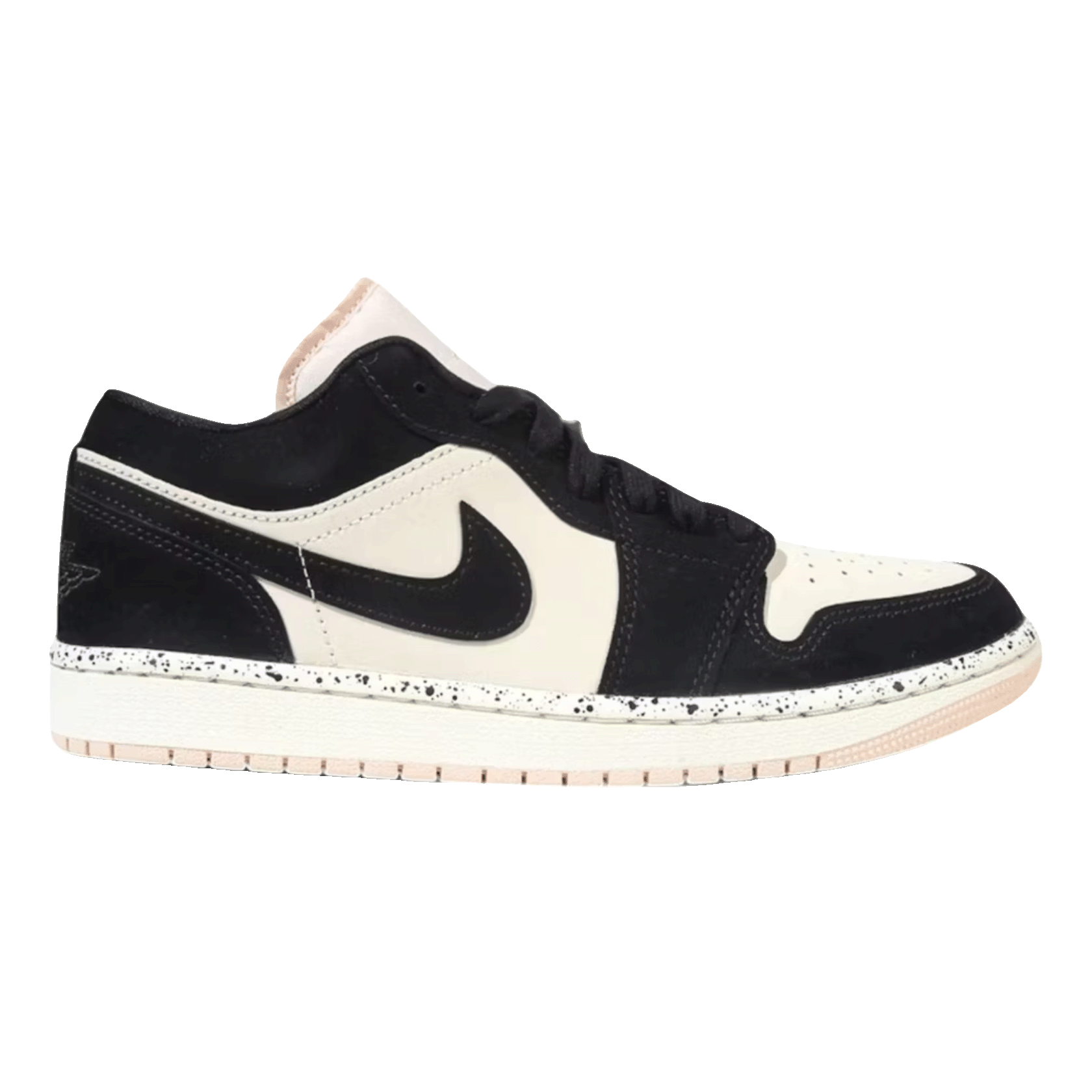 Nike Air Jordan 1 Low Black Guava Ice (Speckled Midsole) (W)