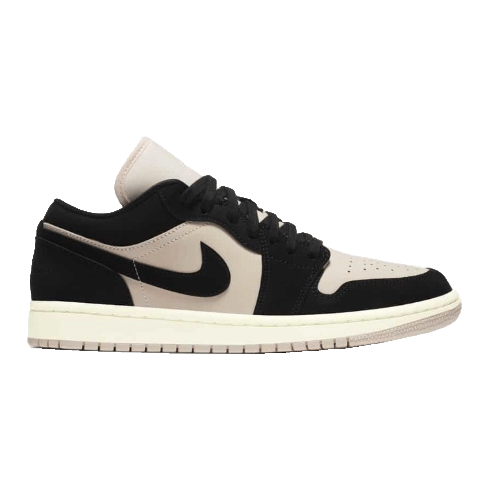 Nike Air Jordan 1 Low Black Guava Ice (White Midsole) (W)