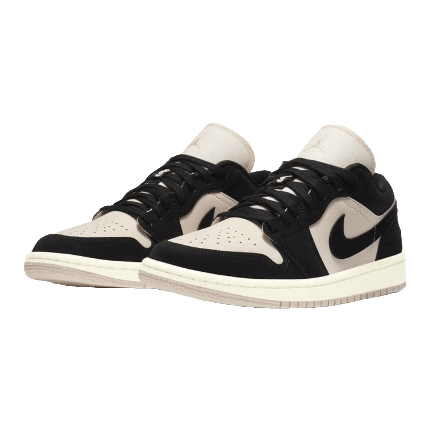 Nike Air Jordan 1 Low Black Guava Ice (White Midsole) (W) Side