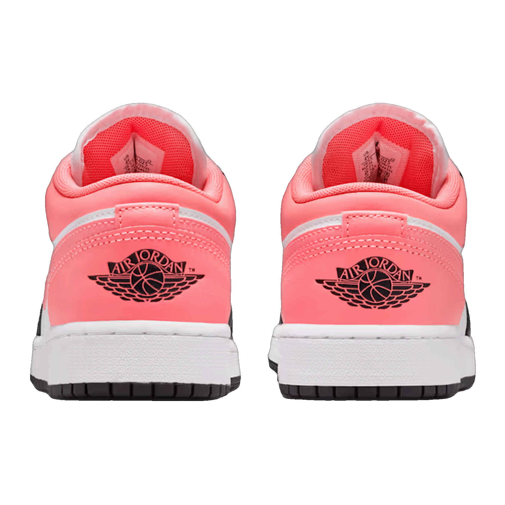 Nike Air Jordan 1 Low Black Pink Gaze (GS) Back 553560-025
