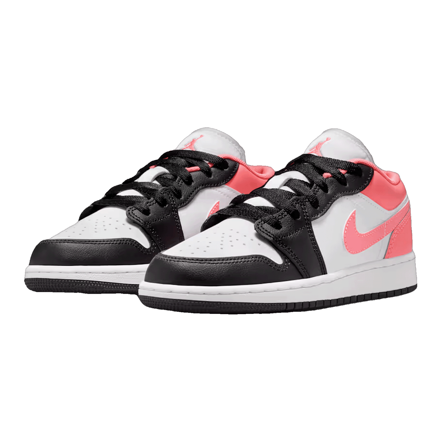 Nike Air Jordan 1 Low Black Pink Gaze (GS) Side 553560-025