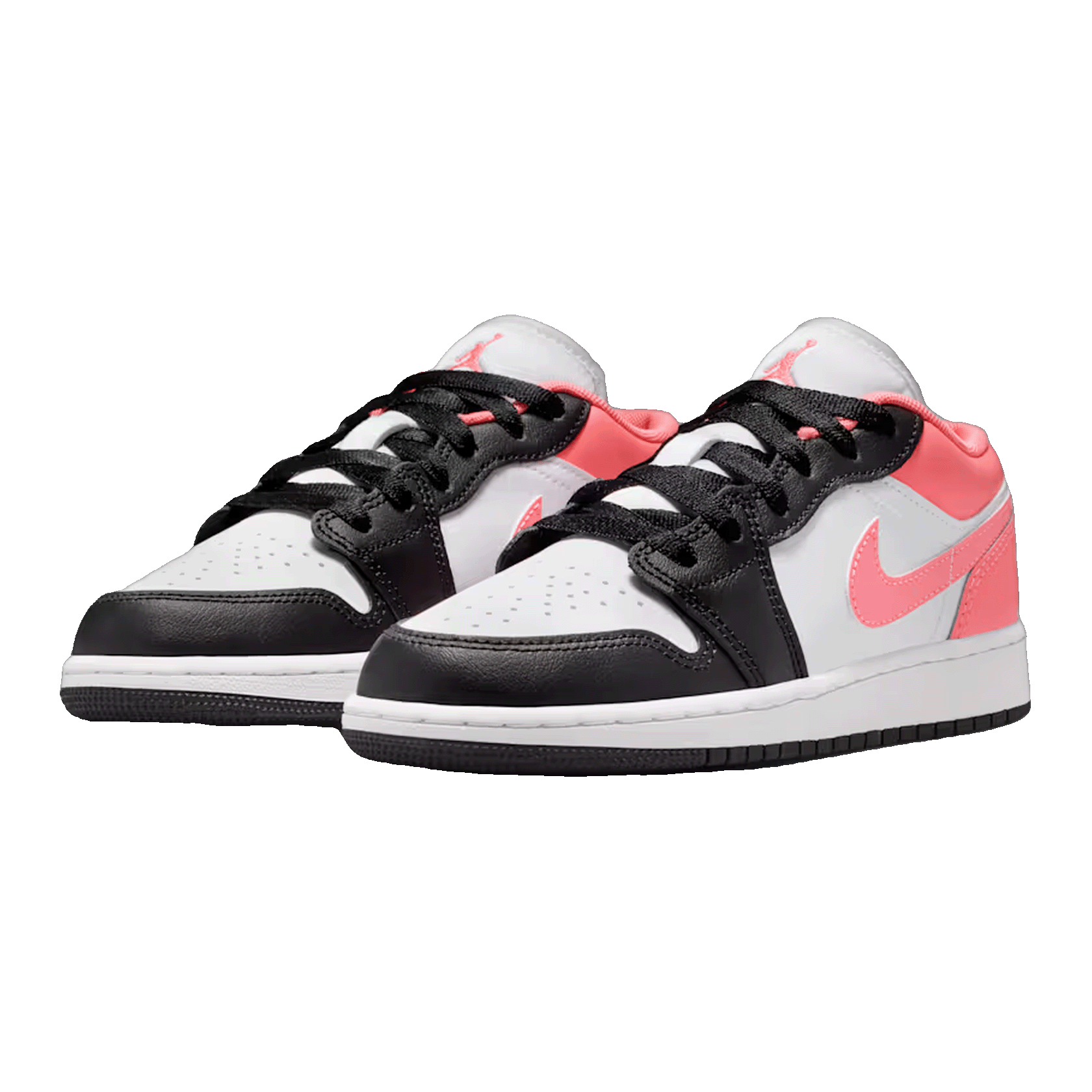 Nike Air Jordan 1 Low Black Pink Gaze (GS) Side 553560-025
